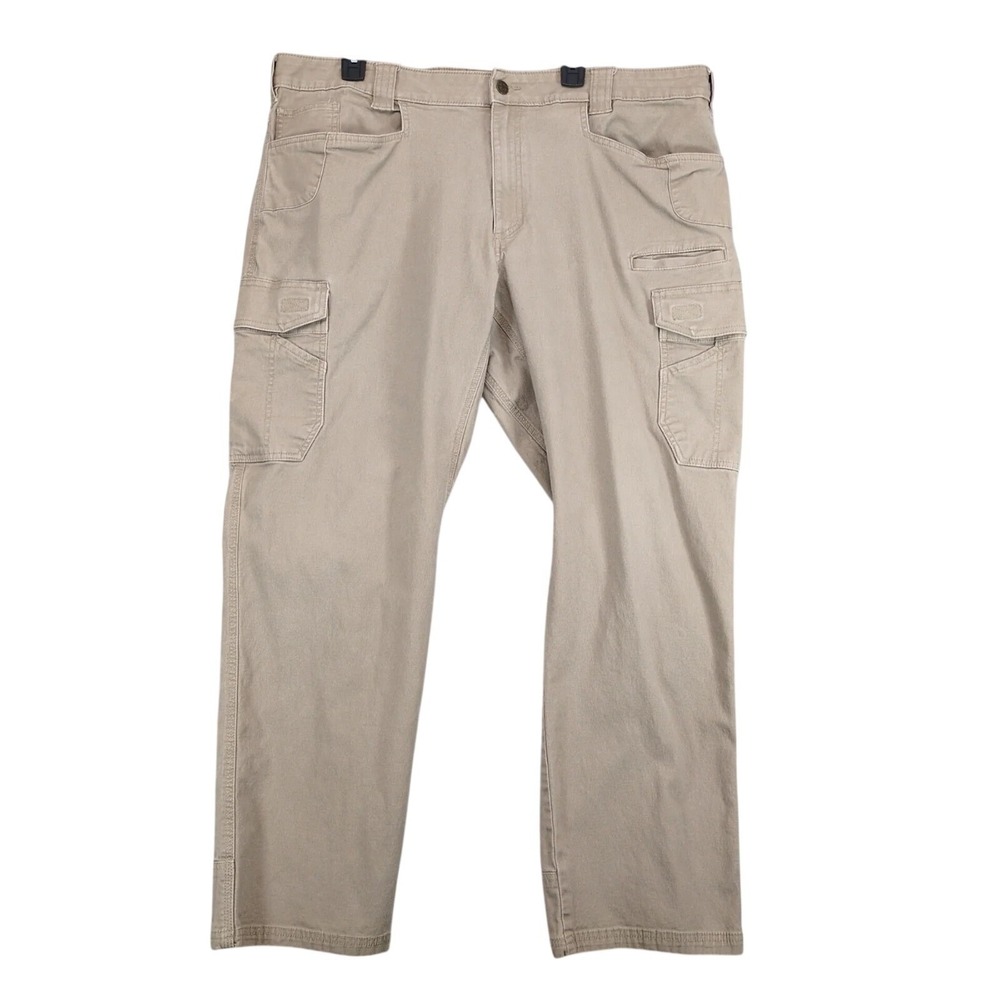 Lincoln Outfitters Tan‎ Cargo Pants Mens 44x32 Stretch Workwear Utility Gorpcore